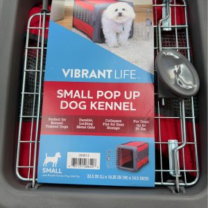 Small pop-up dog kennel